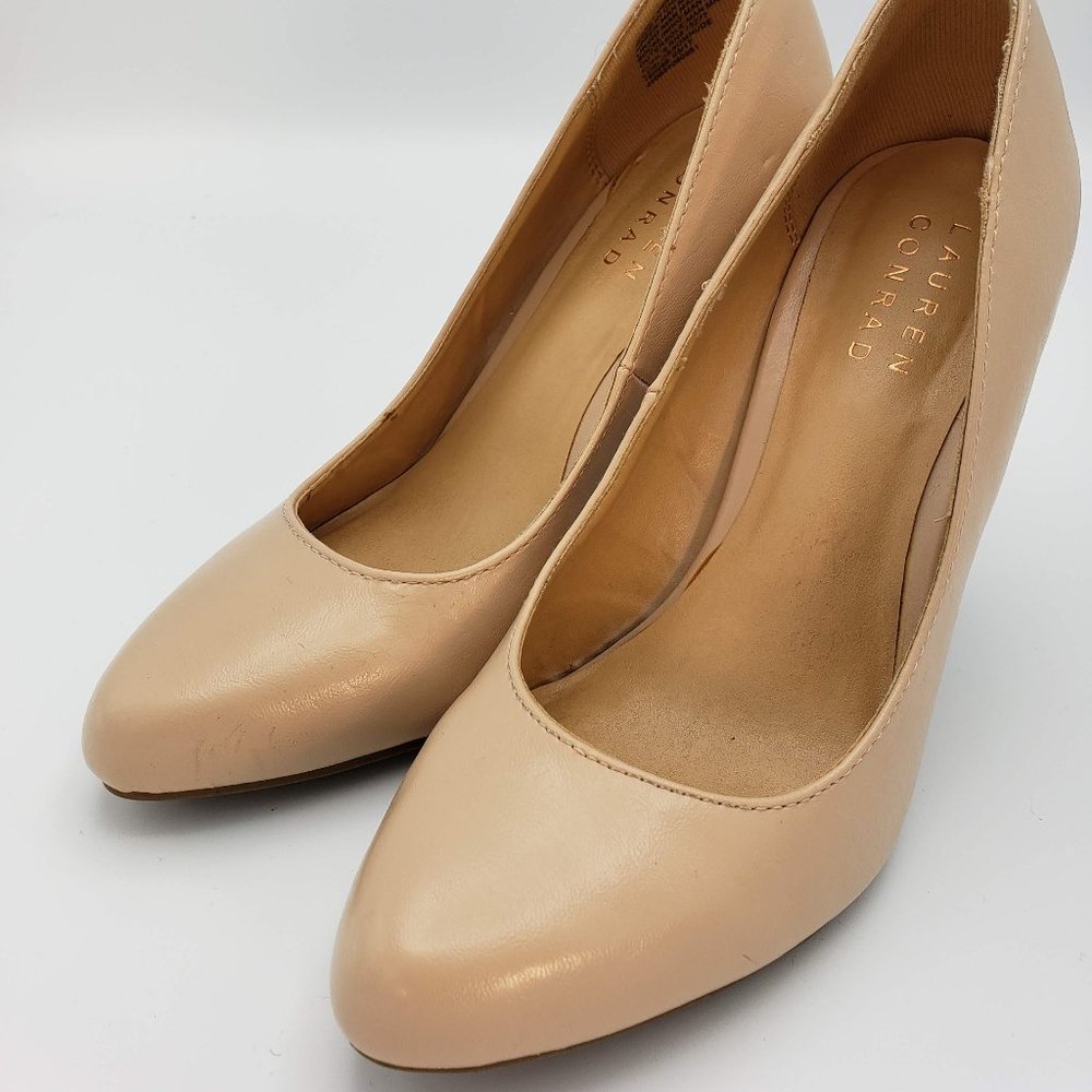 Lauren Conrad nude heels sz7